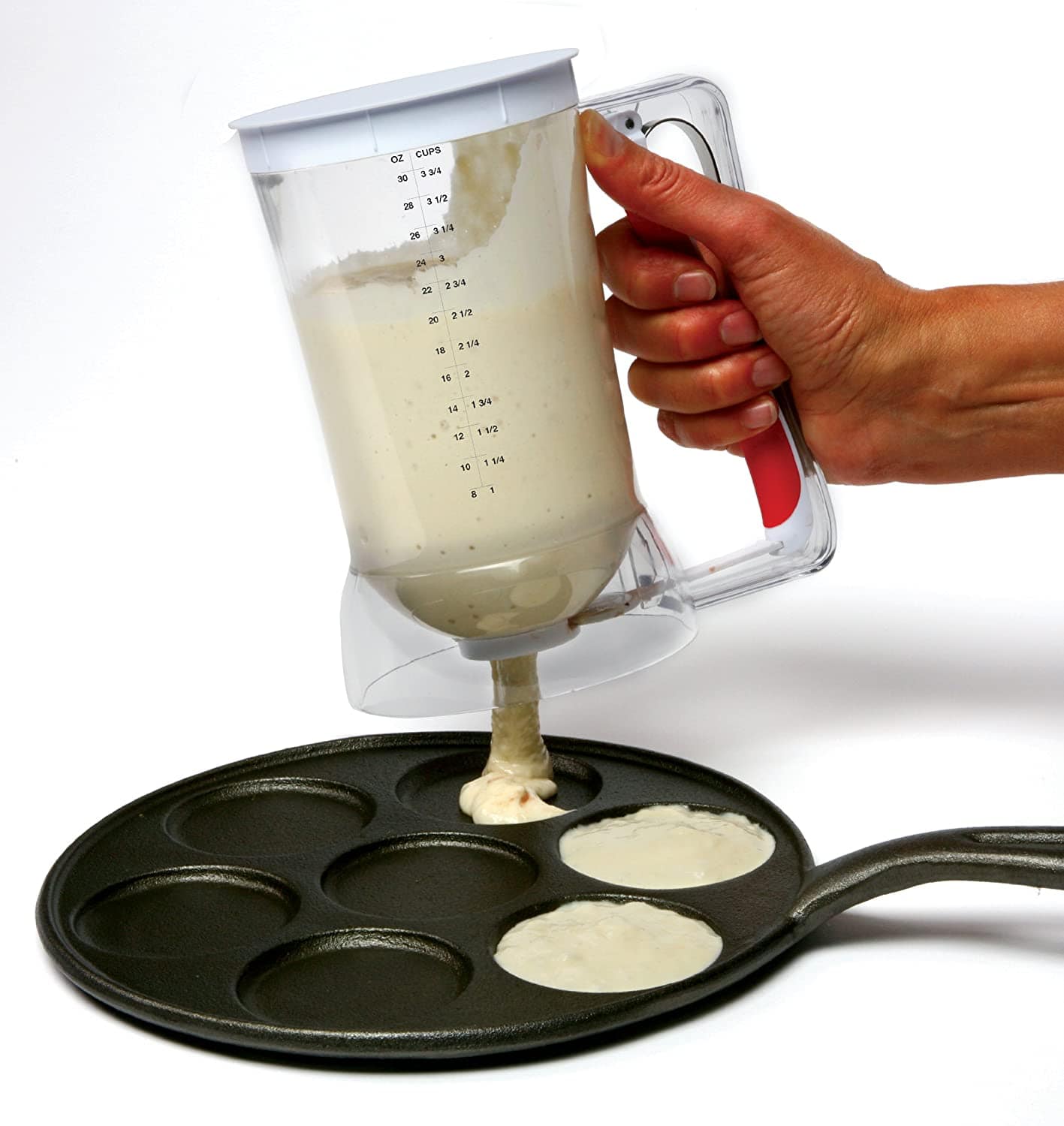 Cup Cake Batter Dispenser for Pancakes Waffles Cupcakes Other
