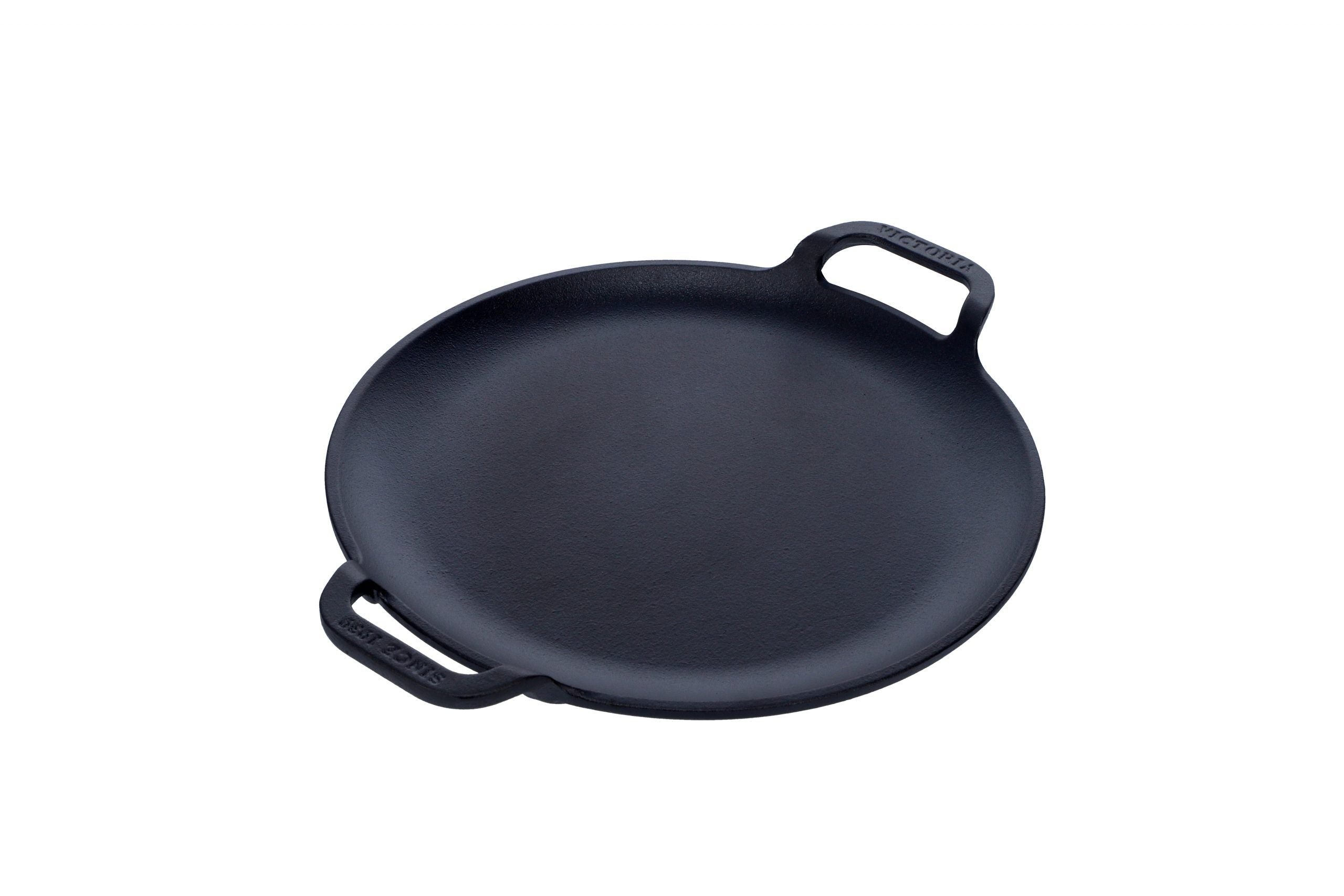 Cast Iron Pizza is the Best Pizza  Victoria Cast Iron Pizza Pan 12'' 