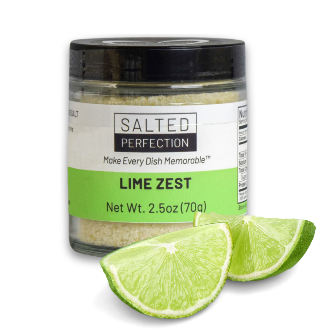 Lime Zest Finishing Salt by Salted Perfection