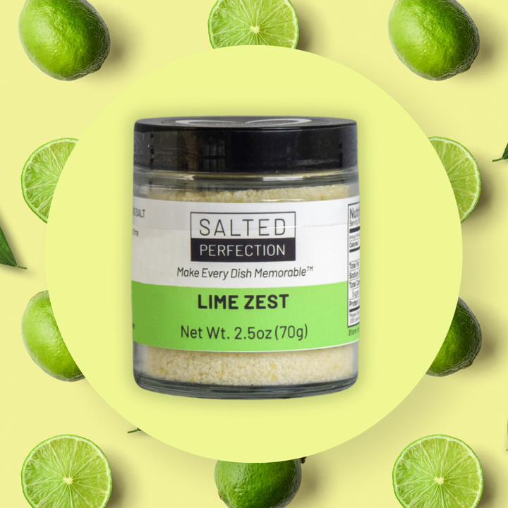 Lime Zest Finishing Salt by Salted Perfection