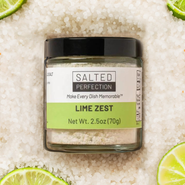 Lime Zest Finishing Salt by Salted Perfection