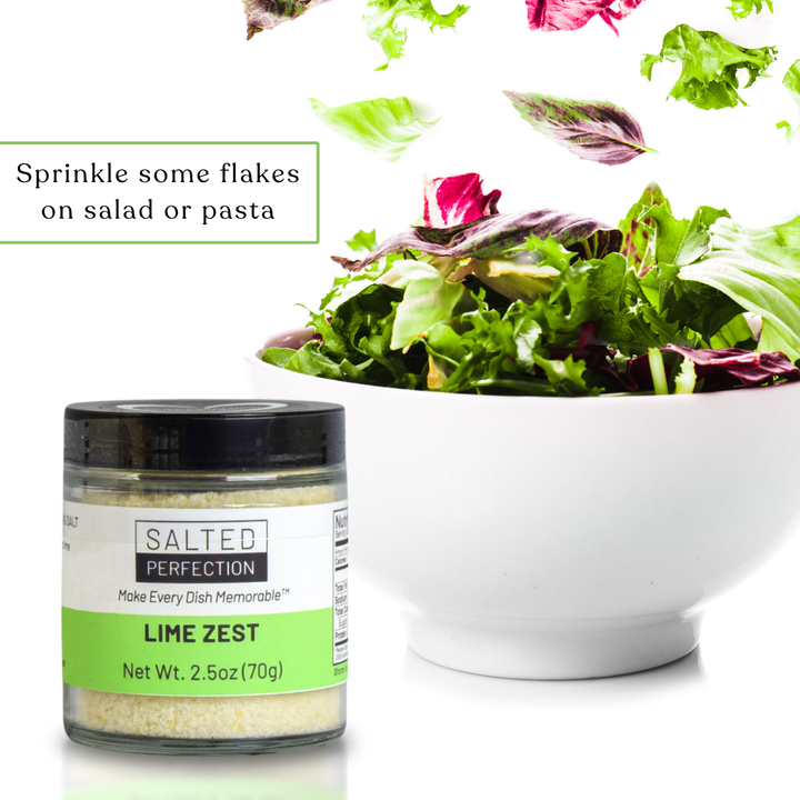 Lime Zest Finishing Salt by Salted Perfection