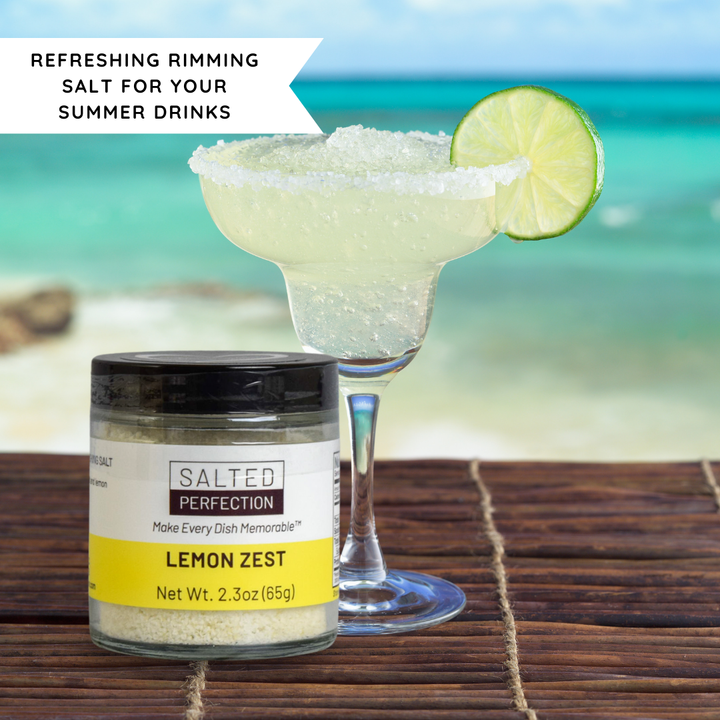 Lemon Zest Finishing Salt by Salted Perfection