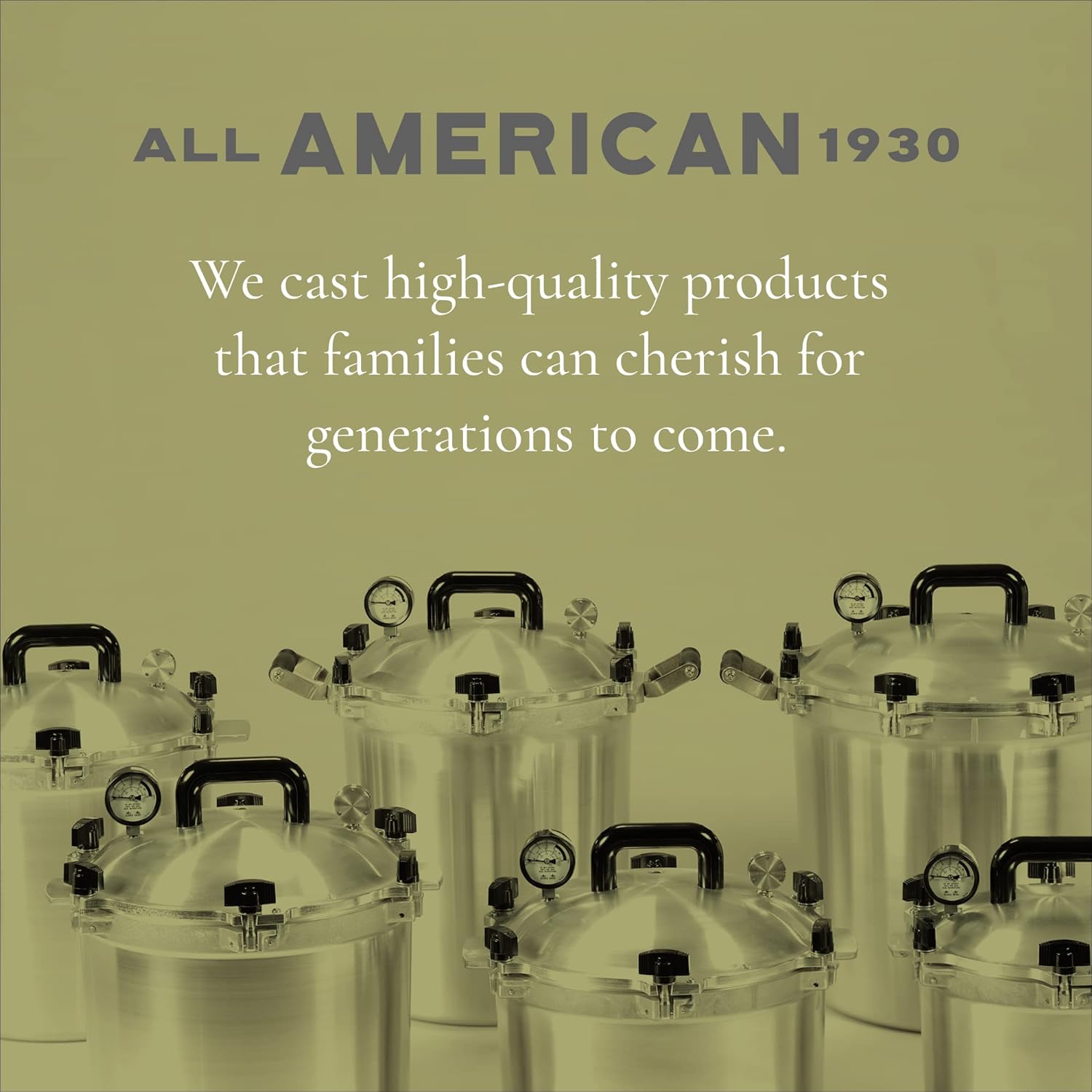 All american 930 discount 30 quart pressure canner