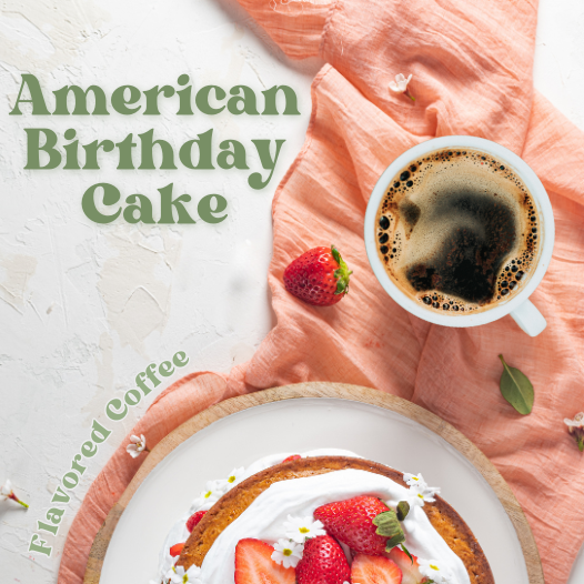American Birthday Cake Coffee Flavored Coffee 
