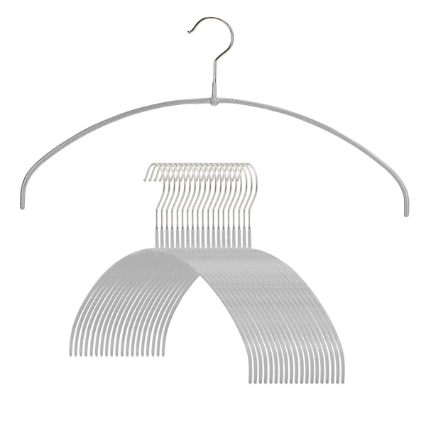 MAWA Curved, No-Bump, Non Slip, Space Saving Hangers, Set of 10 – Kooi  Housewares