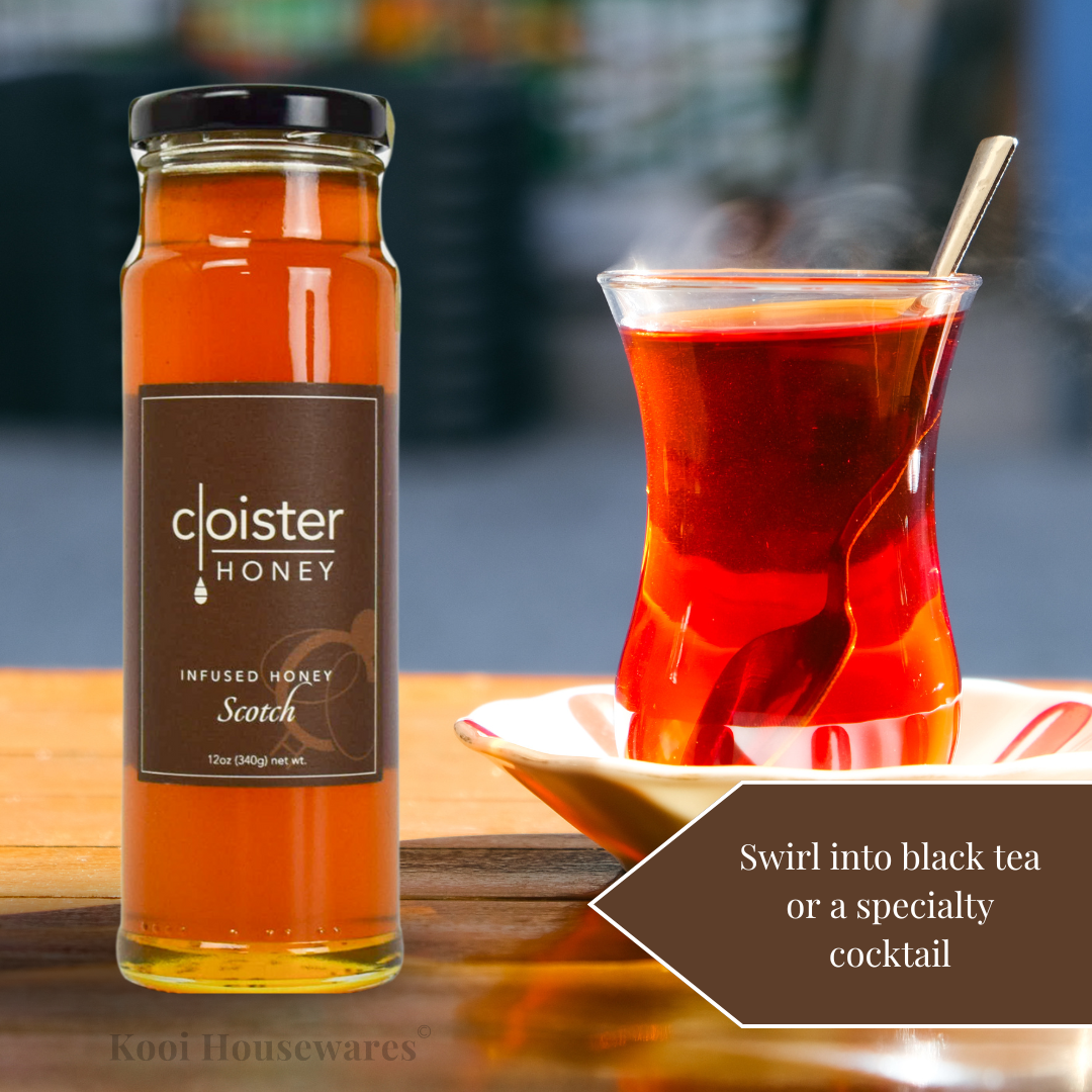 Scotch Infused Cloister Honey