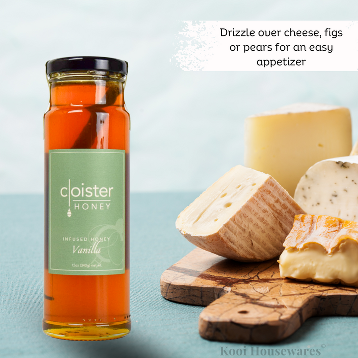 Vanilla Infused Cloister Honey