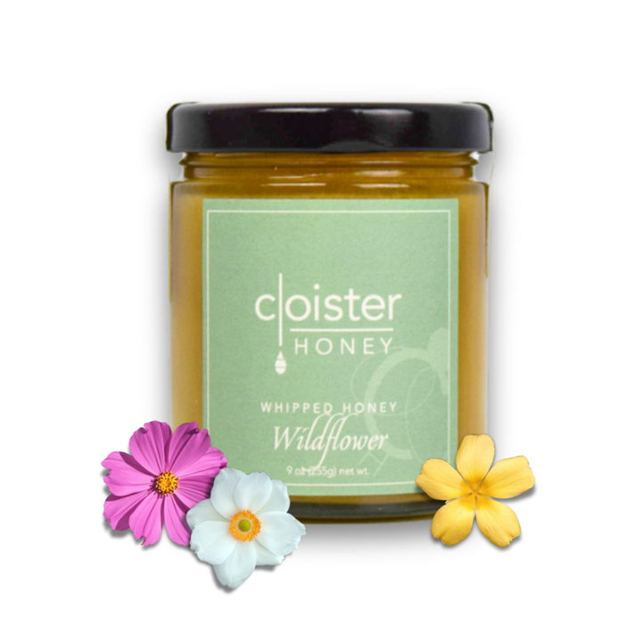 Whipped Wildflower Raw Honey from Cloister Honey