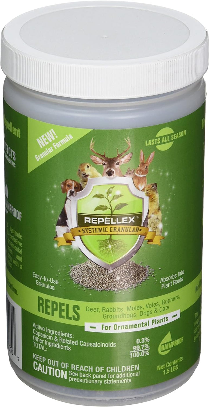 Repellex Systemic All Natural Animal Repellent Granules for Yard and Lawn