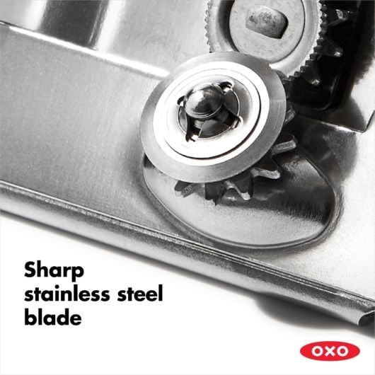 Best stainless steel can opener blade by OXO