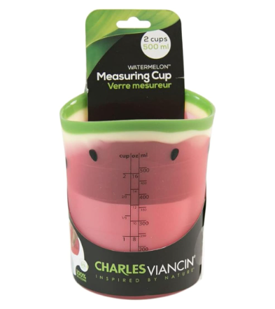 Measuring Cups & Spoons Charles Viancin Watermelon Silicone 2 Cup Measuring Cup