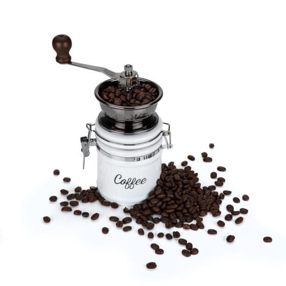 Ceramic Manual Burr Coffee Grinder by True Brands