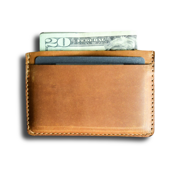 World Orphans Genuine Leather Card Holder for Money, Credit Cards, Gift Cards