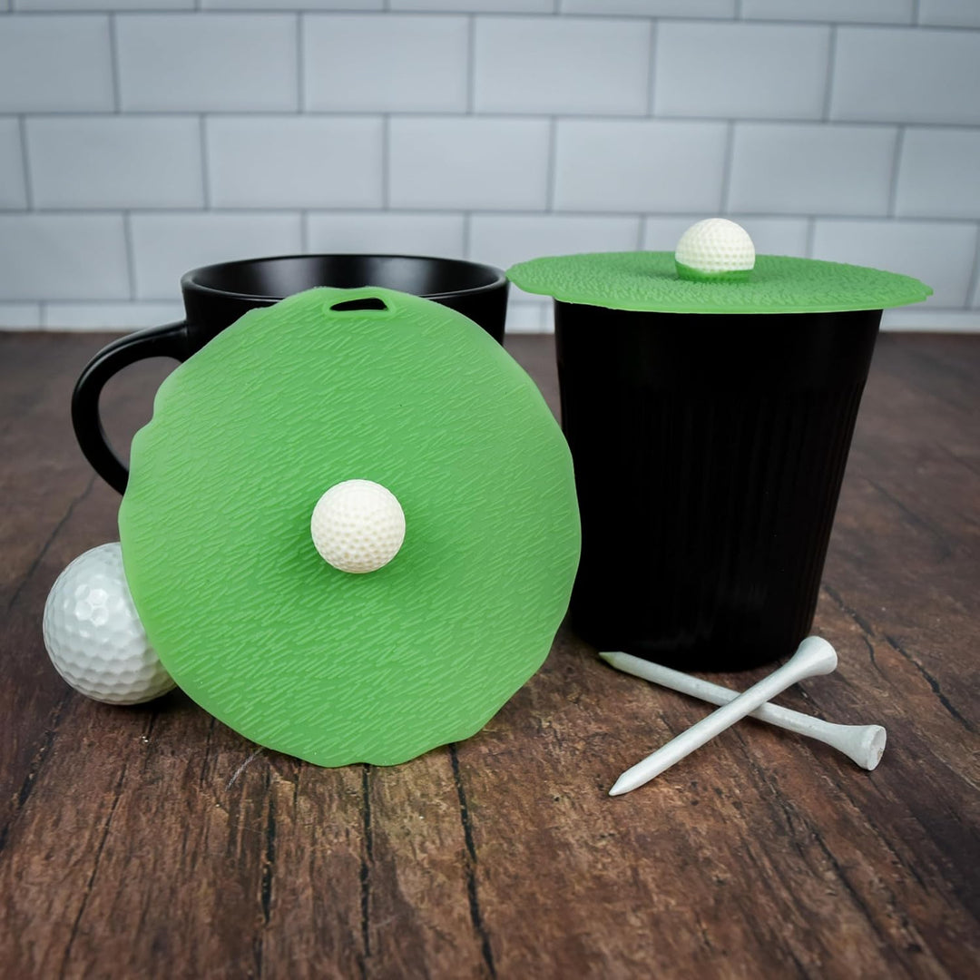 Charles Viancin Silicone Golf Drink Covers  / Cup Lids