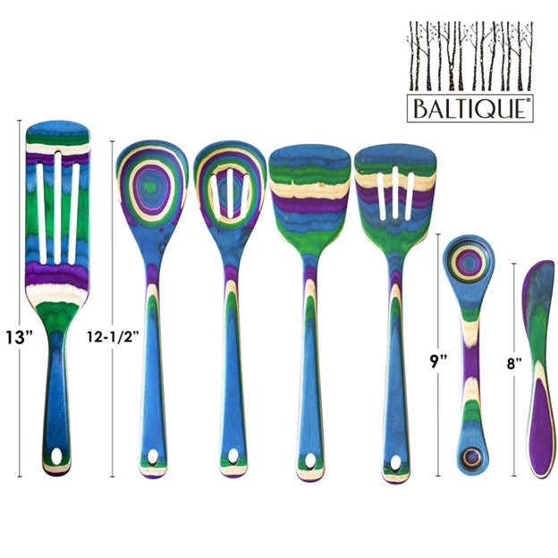 Baltique Mumbai 7 Piece Utensil Set  by Totally Bamboo