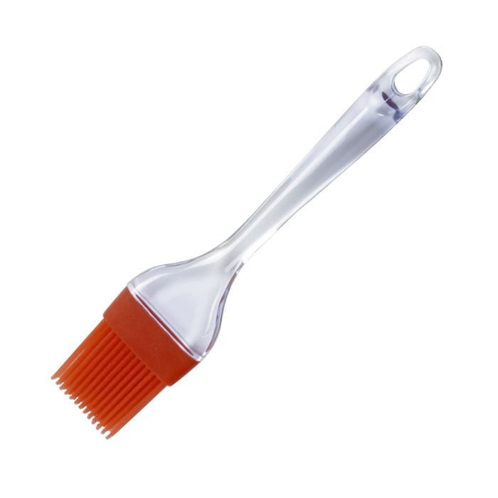 Choice 1 W Natural Bristle Pastry / Basting Brush with Plastic Handle