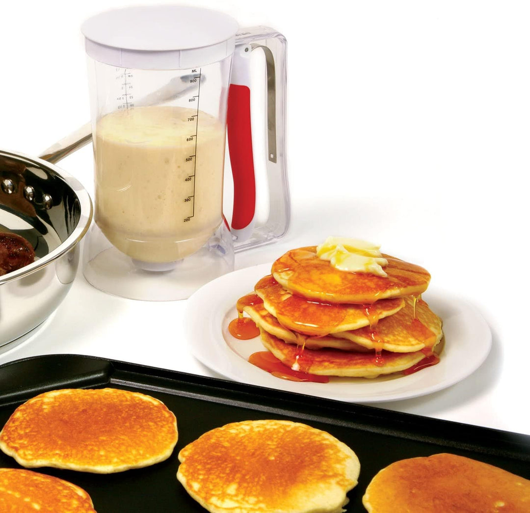 700ml Pancake Batter Dispenser Ice Cream Pastry Bottle Pancake Batter Mixer  Pancake Pouring Pen Waffle Crepes