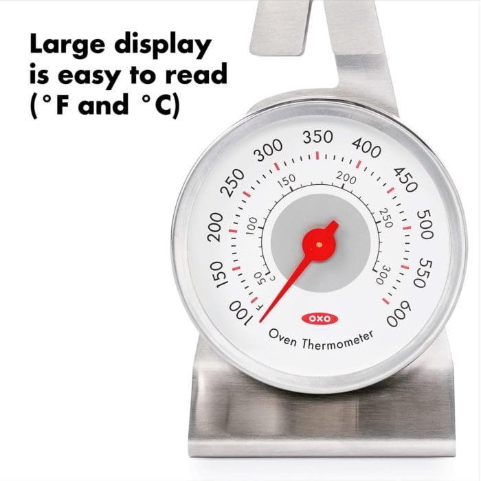 OXO Good Grips Chef's Precision Meat Thermometer, Silver