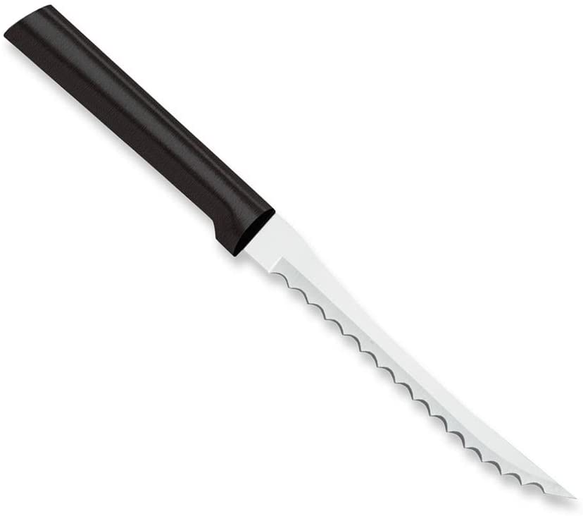 Tomato Slicing Knife Tomato Slicer by Rada Cutlery - Black