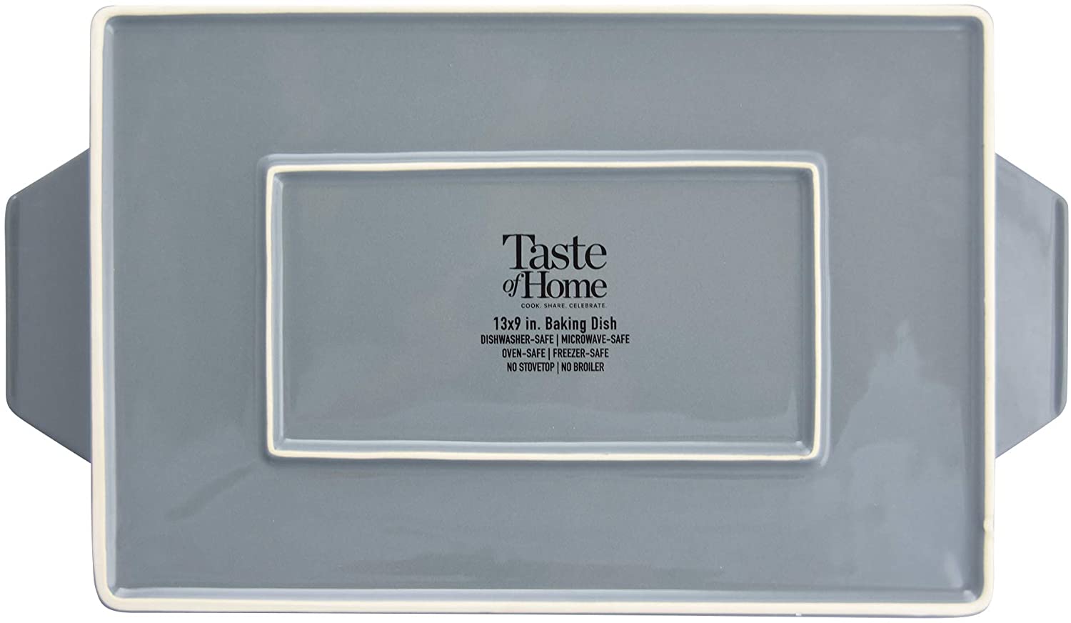 Taste of Home 9 x 13 inch Stoneware Baking Dish – Kooi Housewares