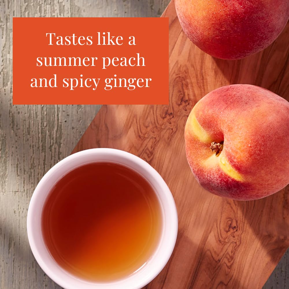 Ginger Peach Black Tea Bags by Republic of Tea