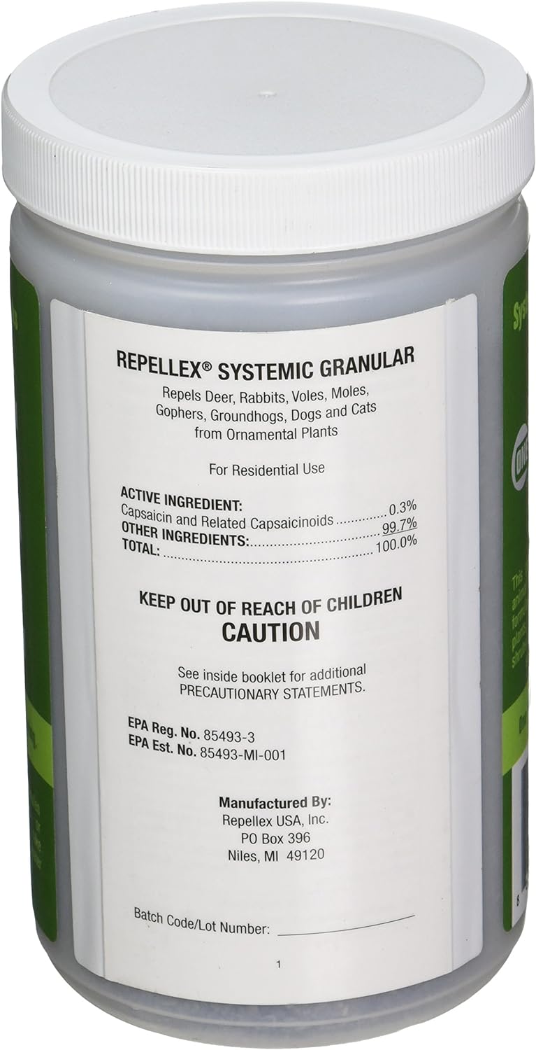 Repellex Systemic All Natural Animal Repellent Granules for Yard and Lawn