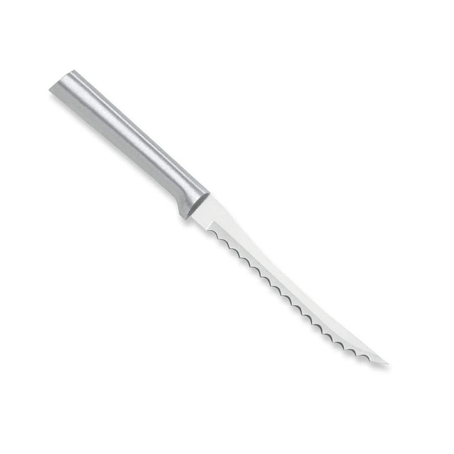 Tomato Slicing Knife Tomato Slicer by Rada Cutlery - Silver