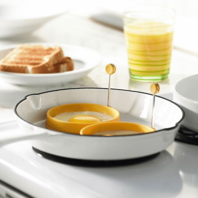 Microwave Safe Non Stick Silicone Fried Egg Rings Silicone Egg