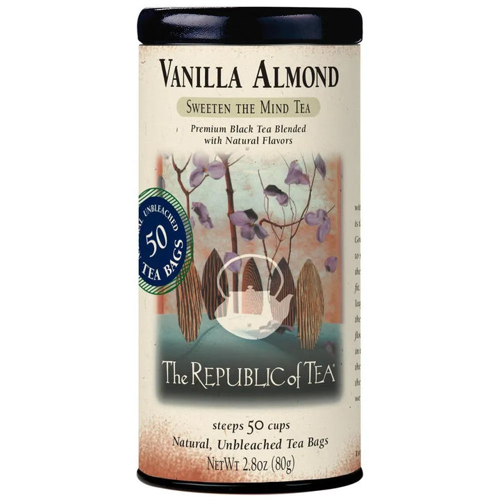 Vanilla Almond Black Tea Bags by Republic of Tea